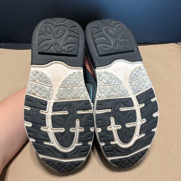 Gravity Defyer Mighty Walk Walking Shoes Gdefy Gray Salmon Pain Relief Sneakers - Picture 6 of 7